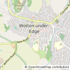 Map of Wotton Under Edge