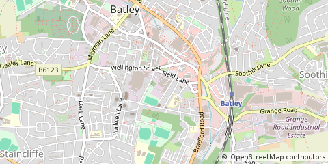 Map of Batley