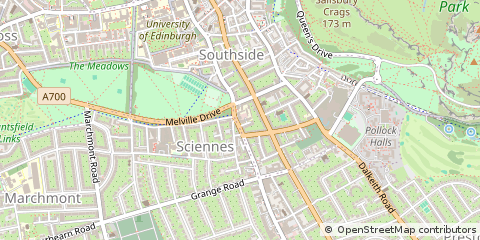 Map of Edinburgh