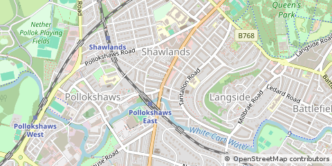 Map of Glasgow