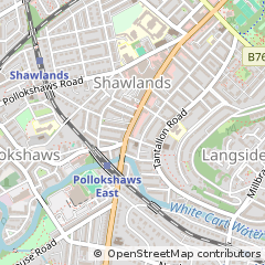 Map of Glasgow
