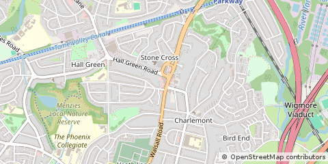 Map of West Bromwich