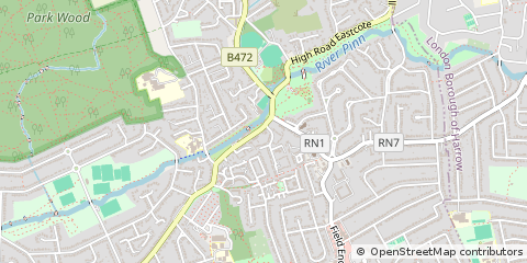 Map of Pinner