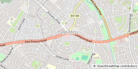 Map of Liverpool