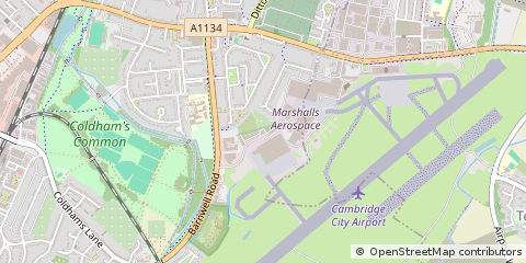 Map of Cambridge