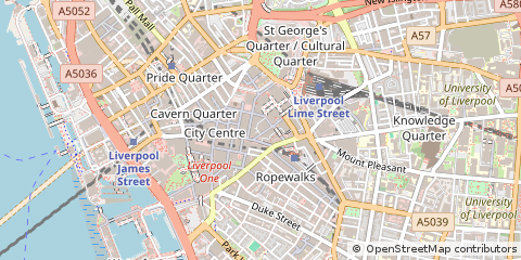 Map of Liverpool