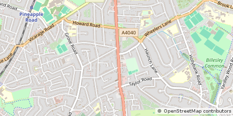 Map of Birmingham
