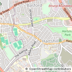 Map of Stoke-on-Trent