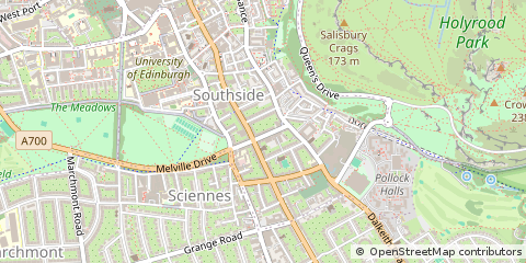 Map of Edinburgh