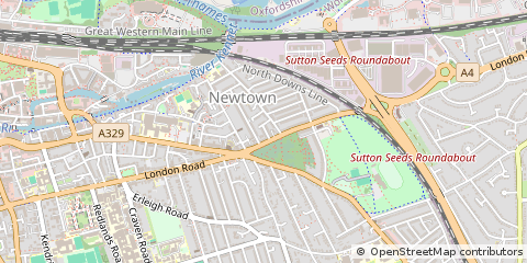 Map of Reading