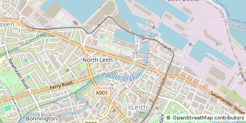 Map of Edinburgh