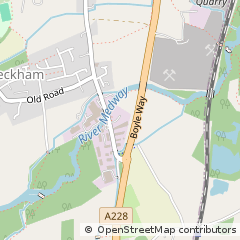 Map of Tonbridge, Kent