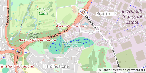 Map of Northampton