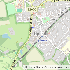 Map of Liphook, Hampshire