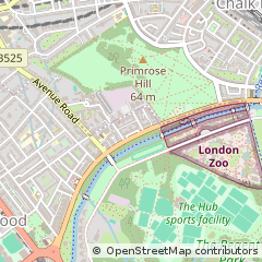 Map of Saint John's Wood, Greater London