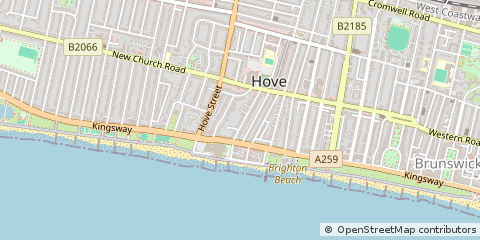 Map of Hove