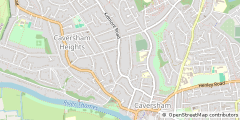 Map of Reading
