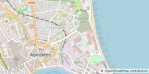 Map of Aberdeen