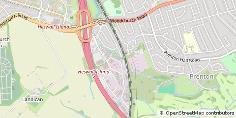 Map of Prenton