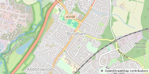 Map of Guildford