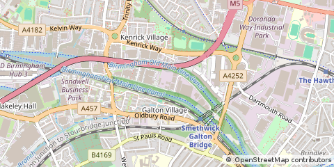 Map of Smethwick