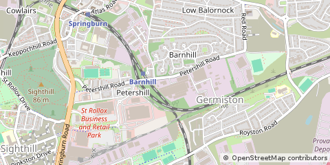 Map of Glasgow