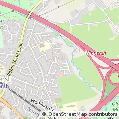 Map of Wokingham
