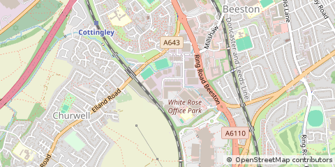 Map of Leeds