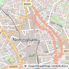 Map of Nottinghamshire