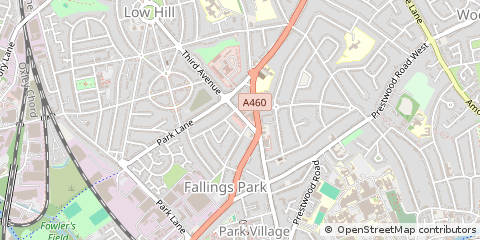 Map of Wolverhampton