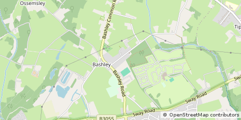 Map of NEW Milton, Hampshire