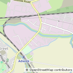Map of Doncaster, South Yorkshire