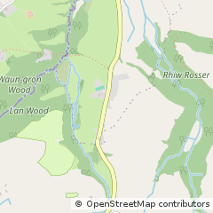 Map of Whitland, Carmarthenshire