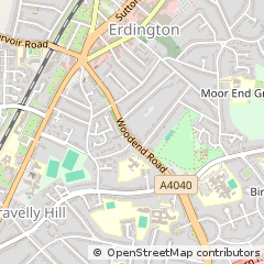 Map of Birmingham