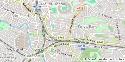 Map of Glasgow