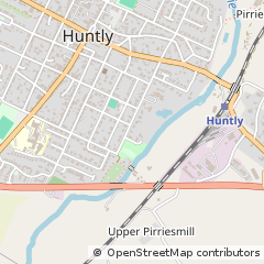 Map of Huntly