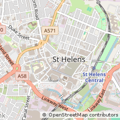 Map of ST. Helens