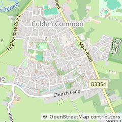Map of Winchester, Hampshire