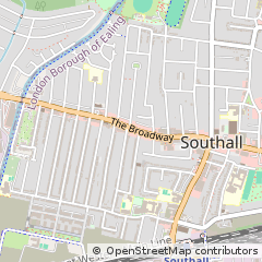 Map of Southall