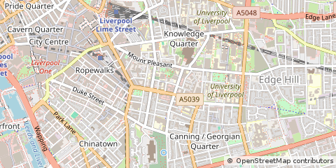 Map of Liverpool
