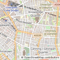Map of Liverpool