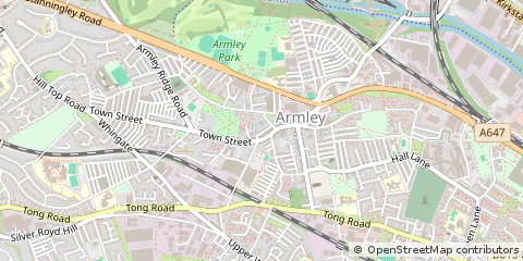 Map of Leeds