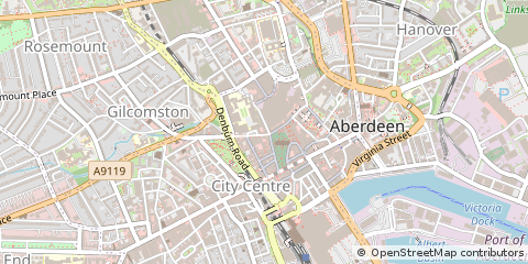 Map of Aberdeen