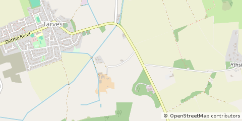 Map of Ellon, Aberdeenshire