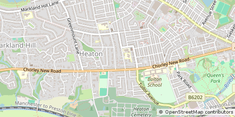 Map of Bolton