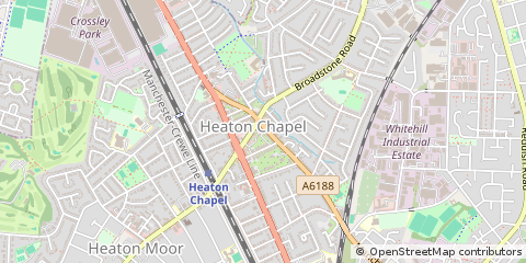 Map of Stockport