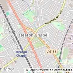 Map of Stockport