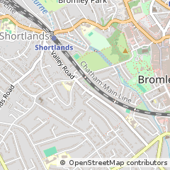 Map of Bromley