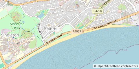 Map of Swansea