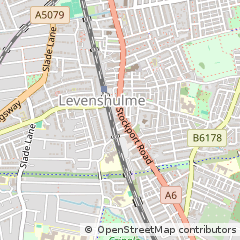 Map of Manchester